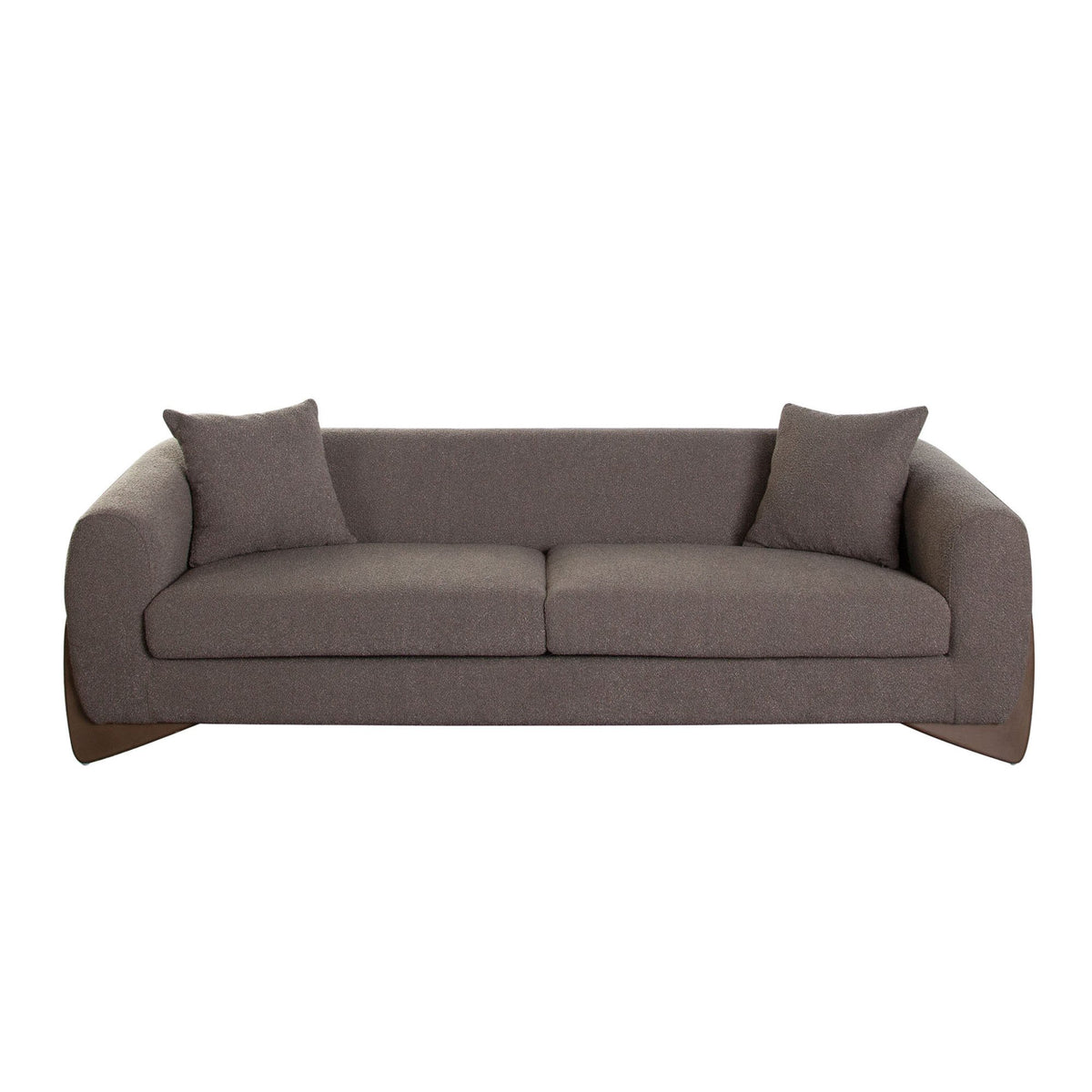 Ryder Toffee Textured Fabric Sofa - Ornate Home