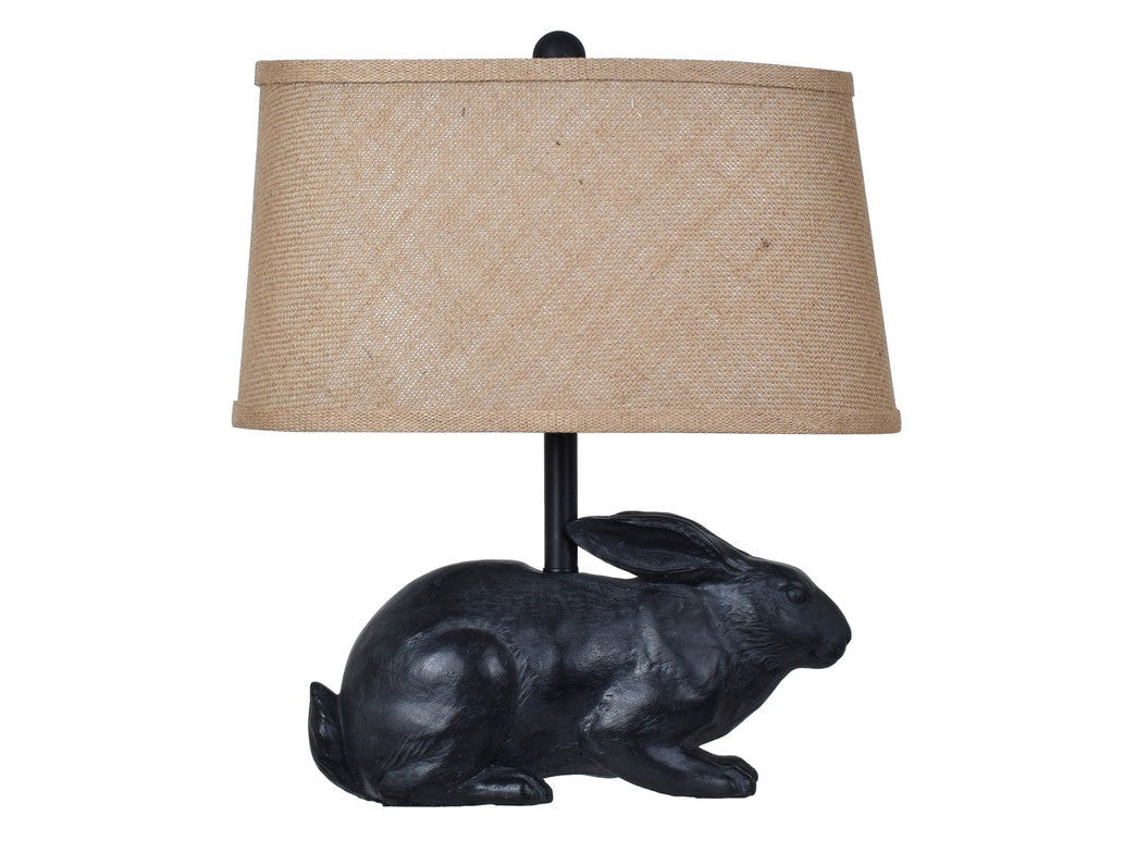 Rabbit Black Table Lamp (Set of 2) - Ornate Home