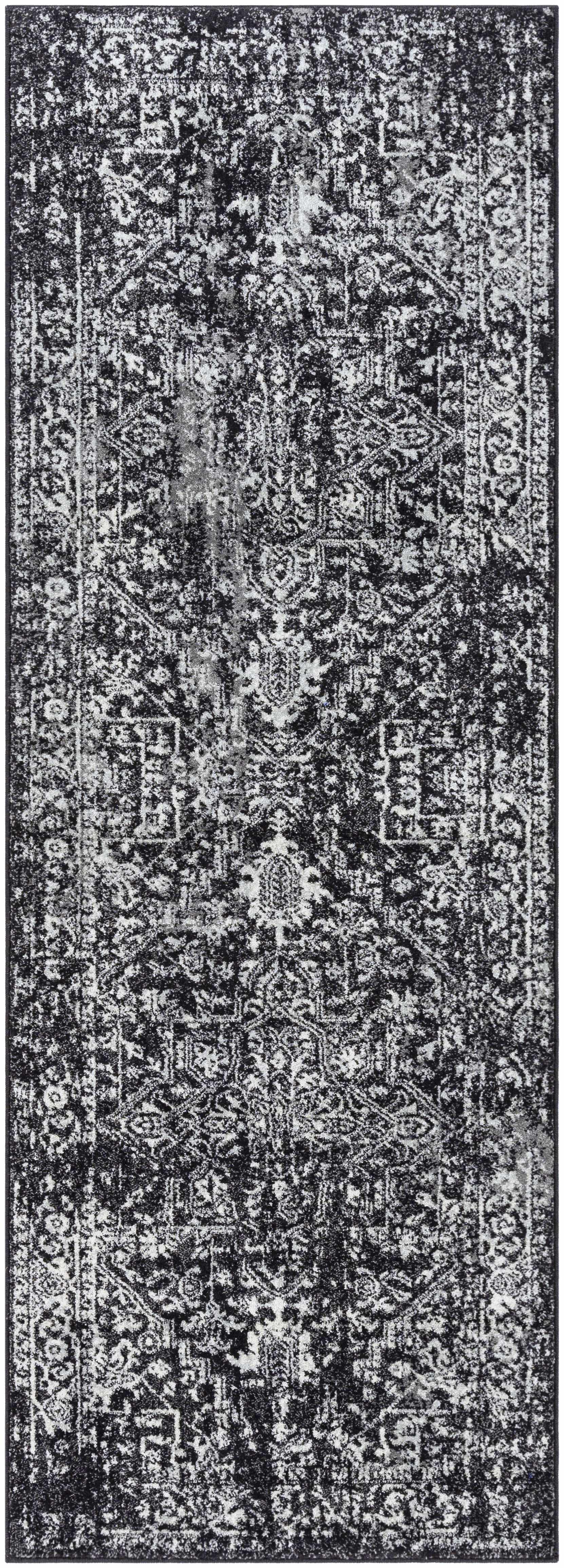Rachel Black Area Rug - Ornate Home