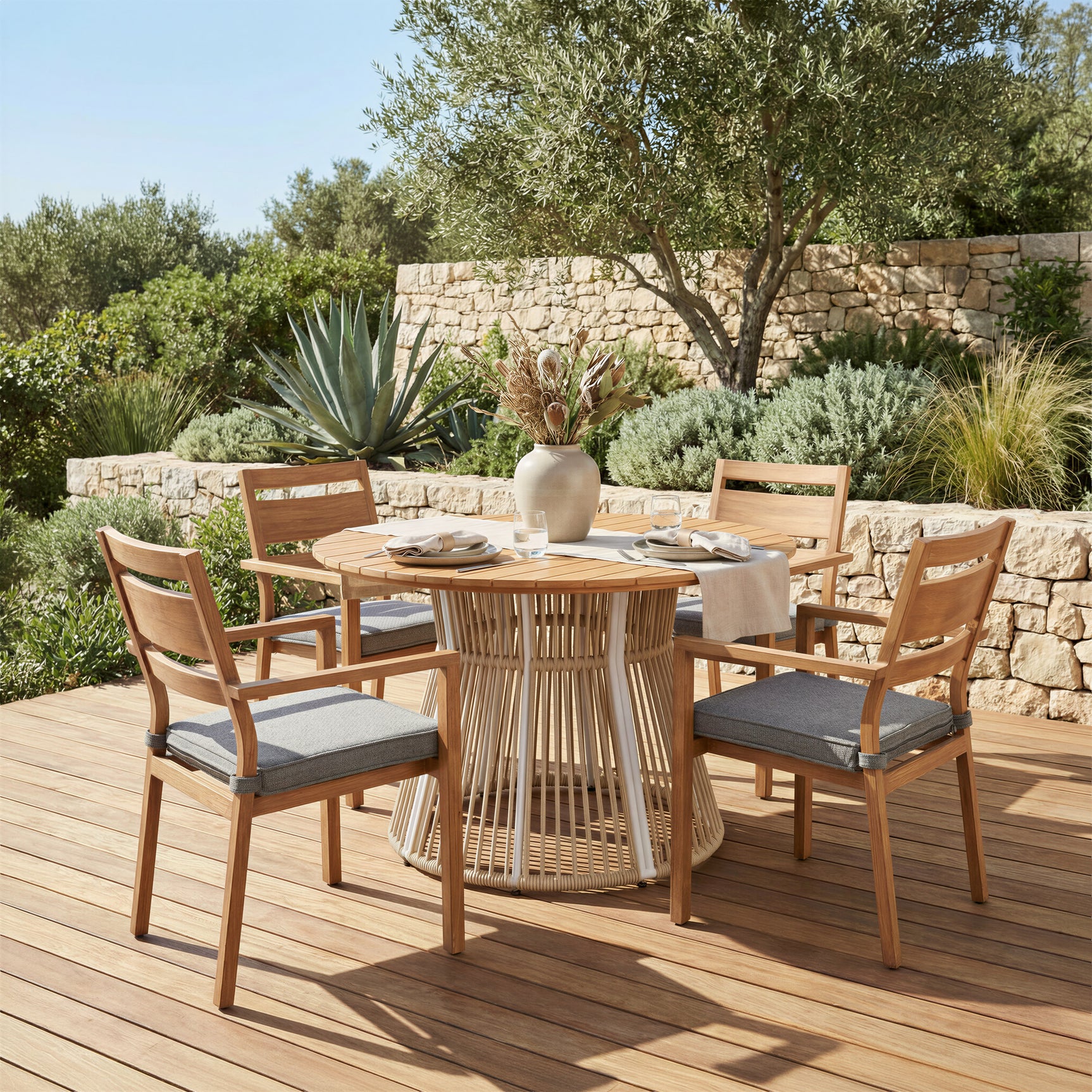 Rader Natural Dining Chair (Set of 2)