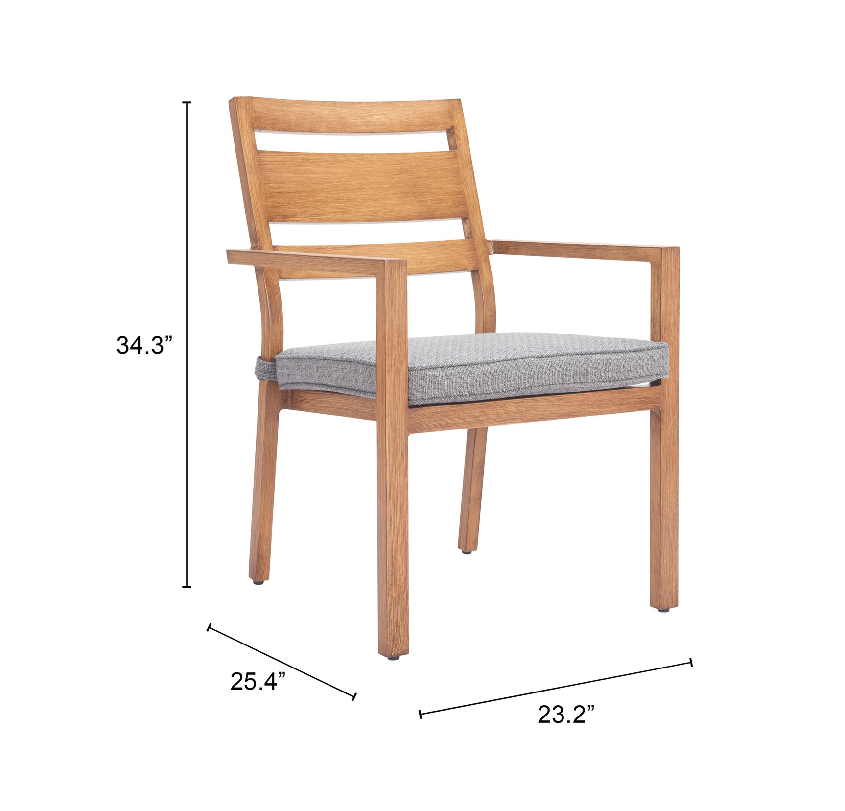 Rader Natural Dining Chair (Set of 2)