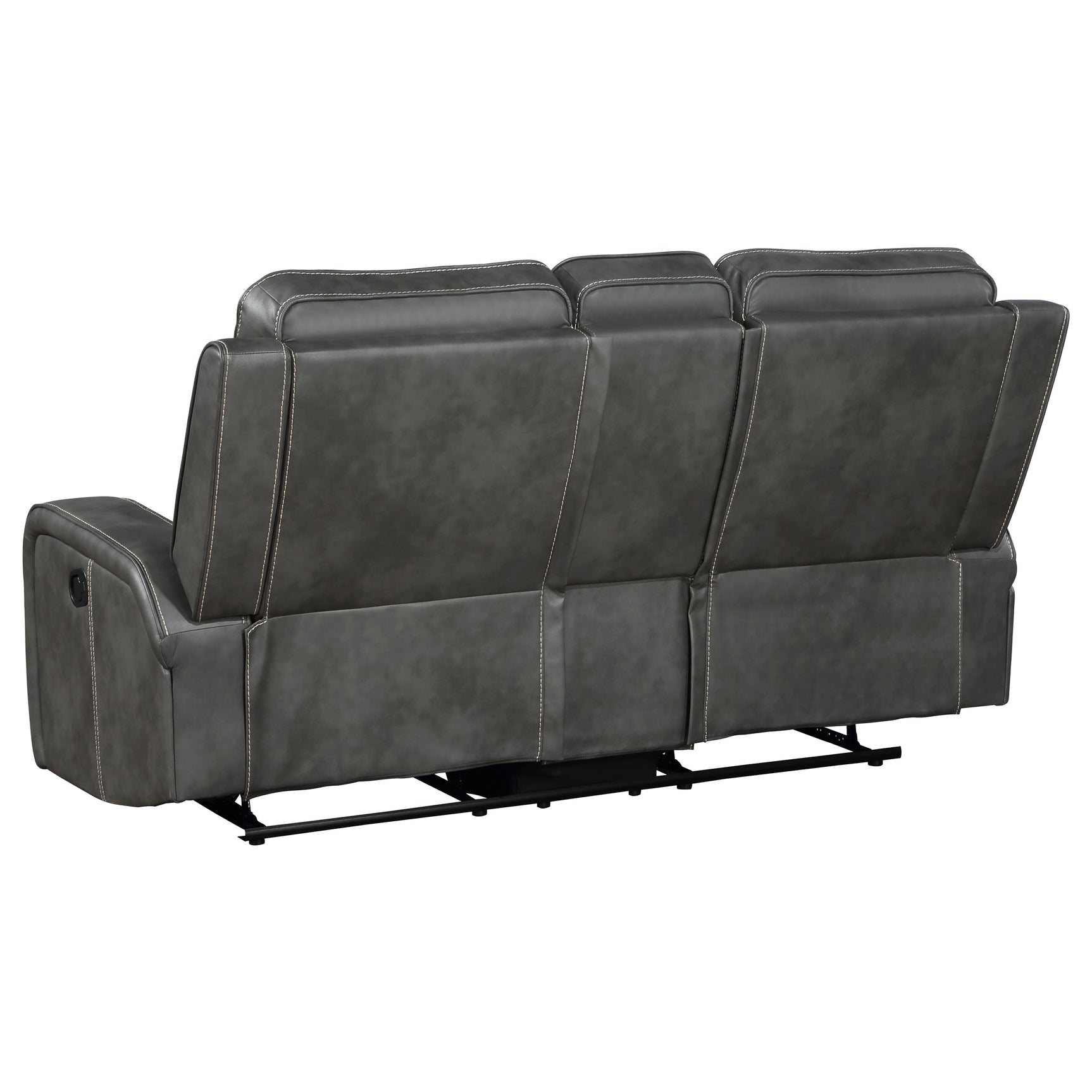 Raelynn Grey 3-piece Reclining Sofa Set - Ornate Home