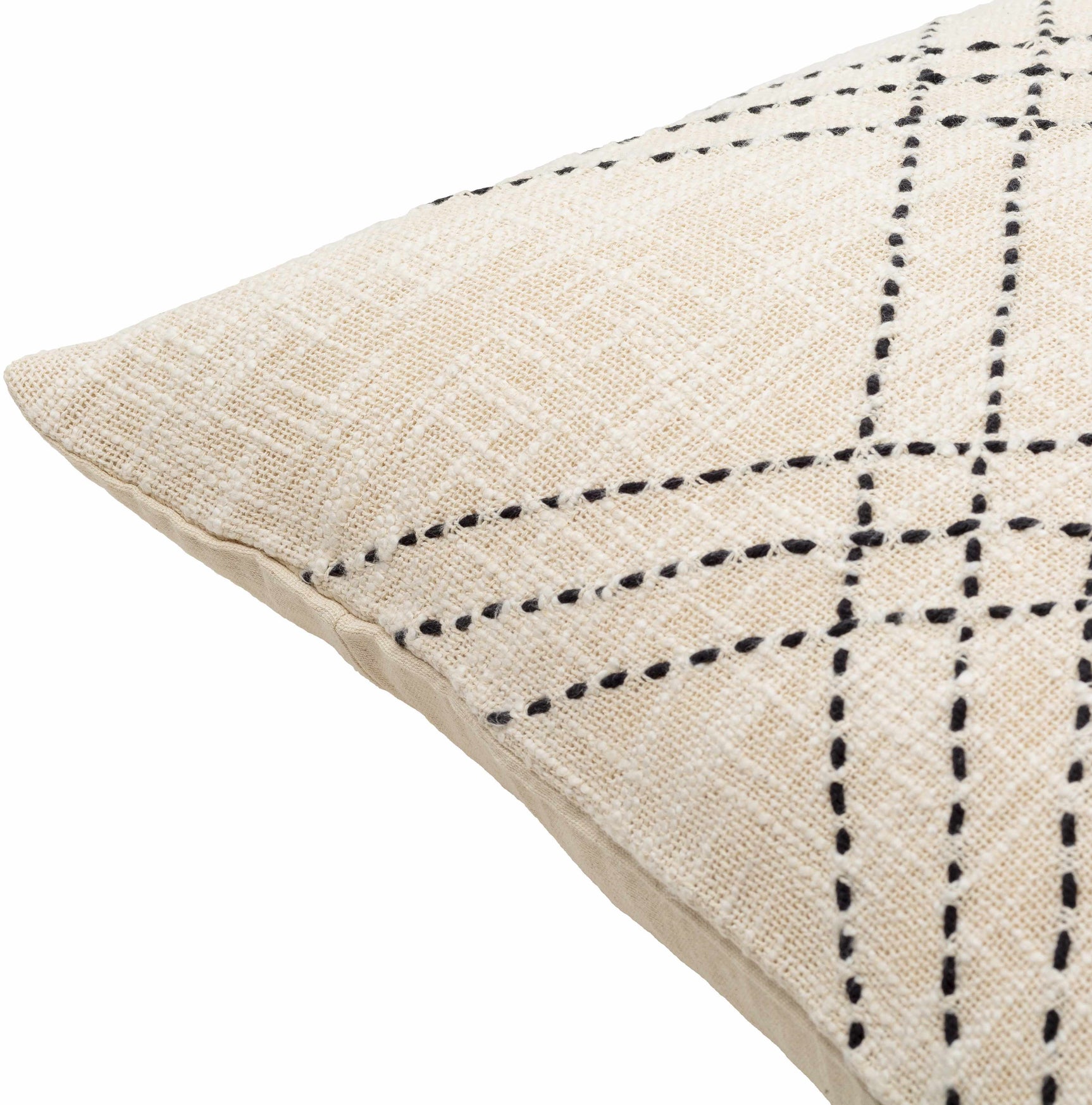 Rafi Cream Accent Pillow - Ornate Home