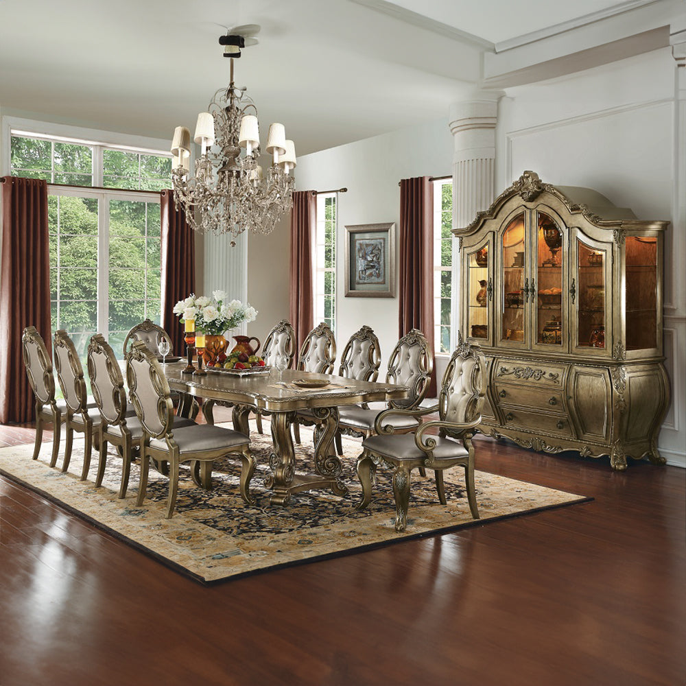 Ragenardus Vintage Oak Dining Chair (Set of 2) - Ornate Home