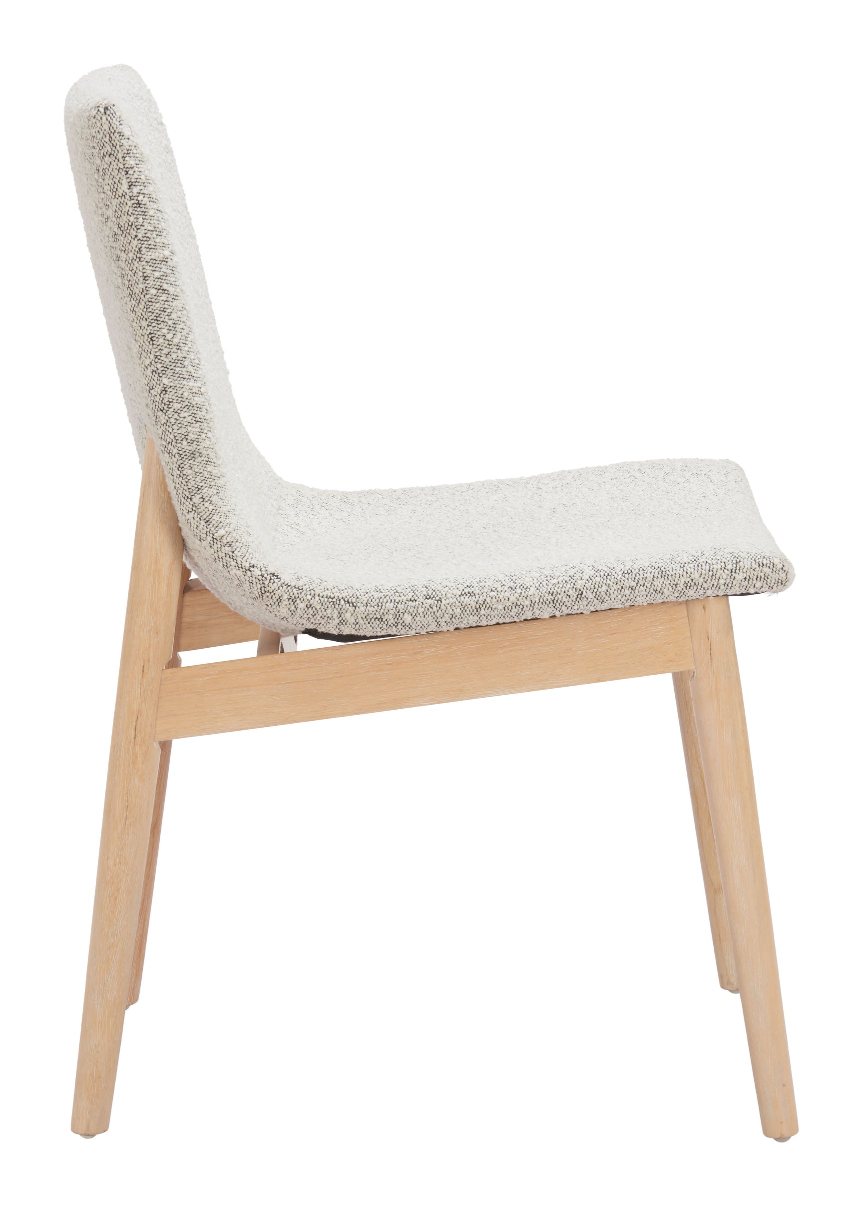 Raha Gray & Whitewashed Dining Chair (Set of 2) - Ornate Home