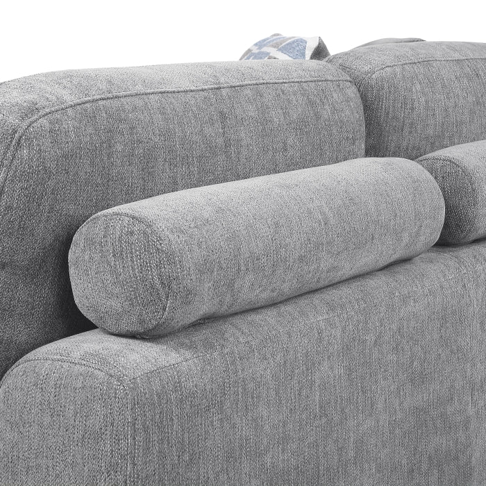 Raife Gray Armless Chair