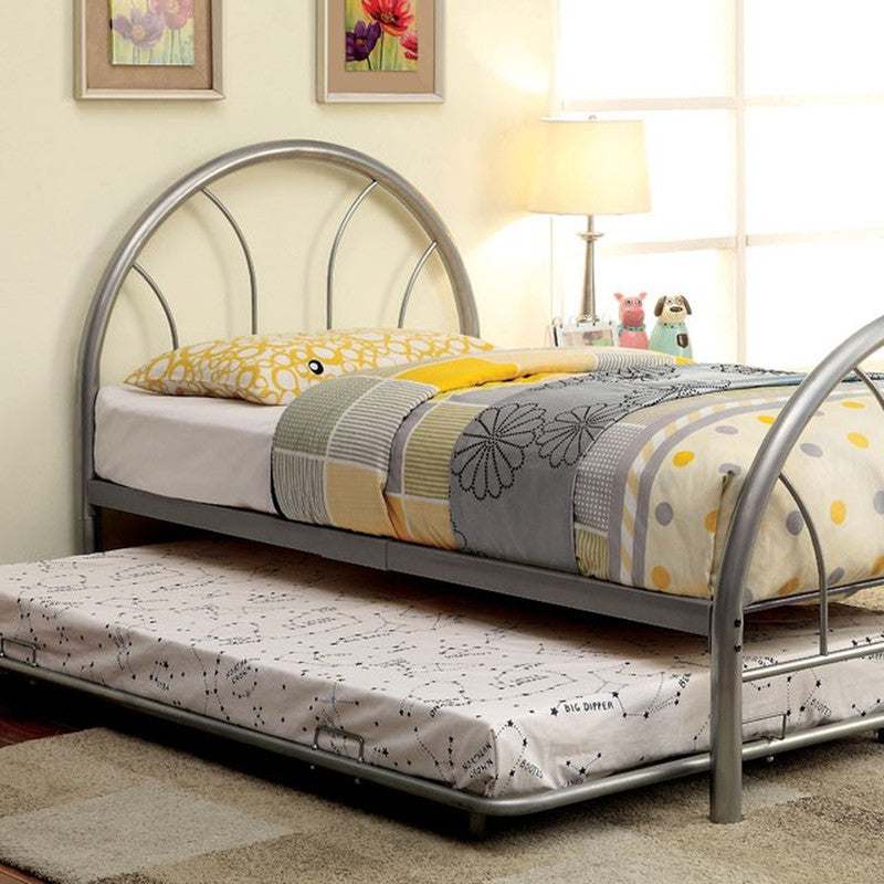 Rainbow Silver Full Bed - Ornate Home