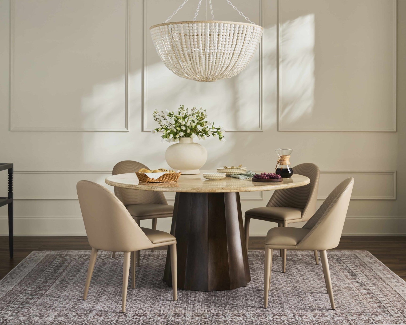Rainier Light Brown Washable Rug | Our PNW Home X Livabliss - Ornate Home