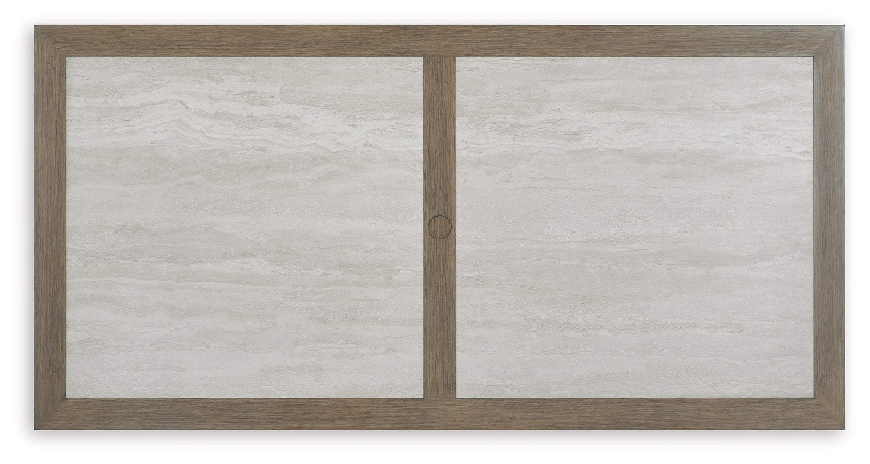 Rainier Ranch Brown/Beige Outdoor Dining Table - Ornate Home