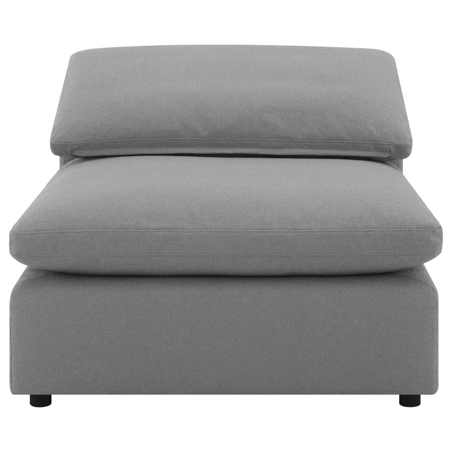 Raleigh Grey Boucle Modular Cloud Sectional Sofa Units - Create your own Style - Ornate Home