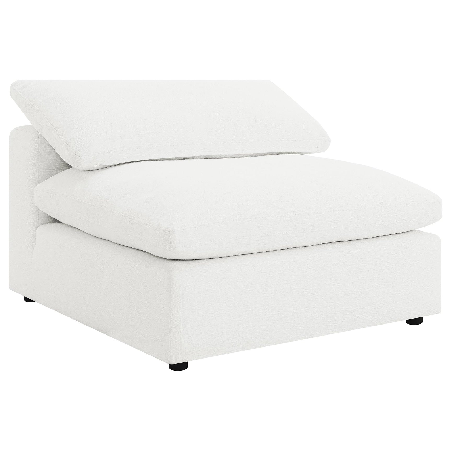 Raleigh Ivory 5-piece Modular Cloud Sectional - Ornate Home