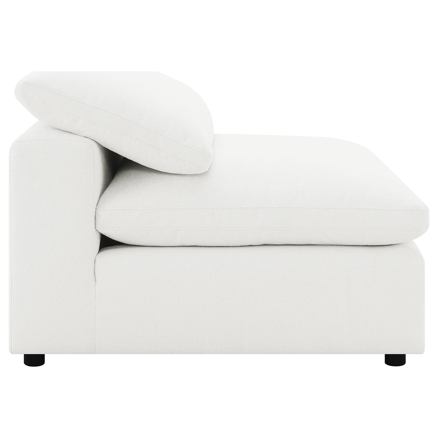 Raleigh Ivory 5-piece Modular Cloud Sectional - Ornate Home