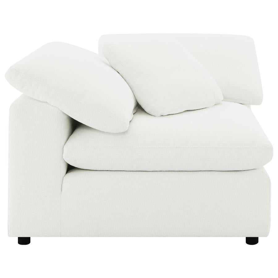 Raleigh Ivory Boucle Modular Cloud Sectional Sofa Units - Create your own Style - Ornate Home