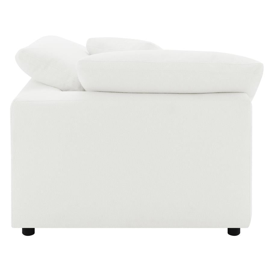 Raleigh Ivory Boucle Modular Cloud Sectional Sofa Units - Create your own Style - Ornate Home