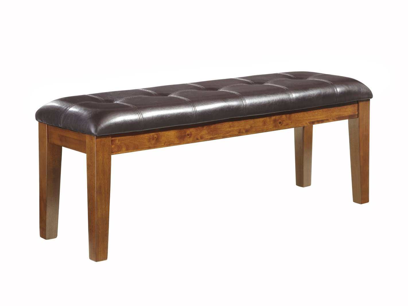 Ralene Medium Brown Dining Bench (Online Special Price) - Ornate Home