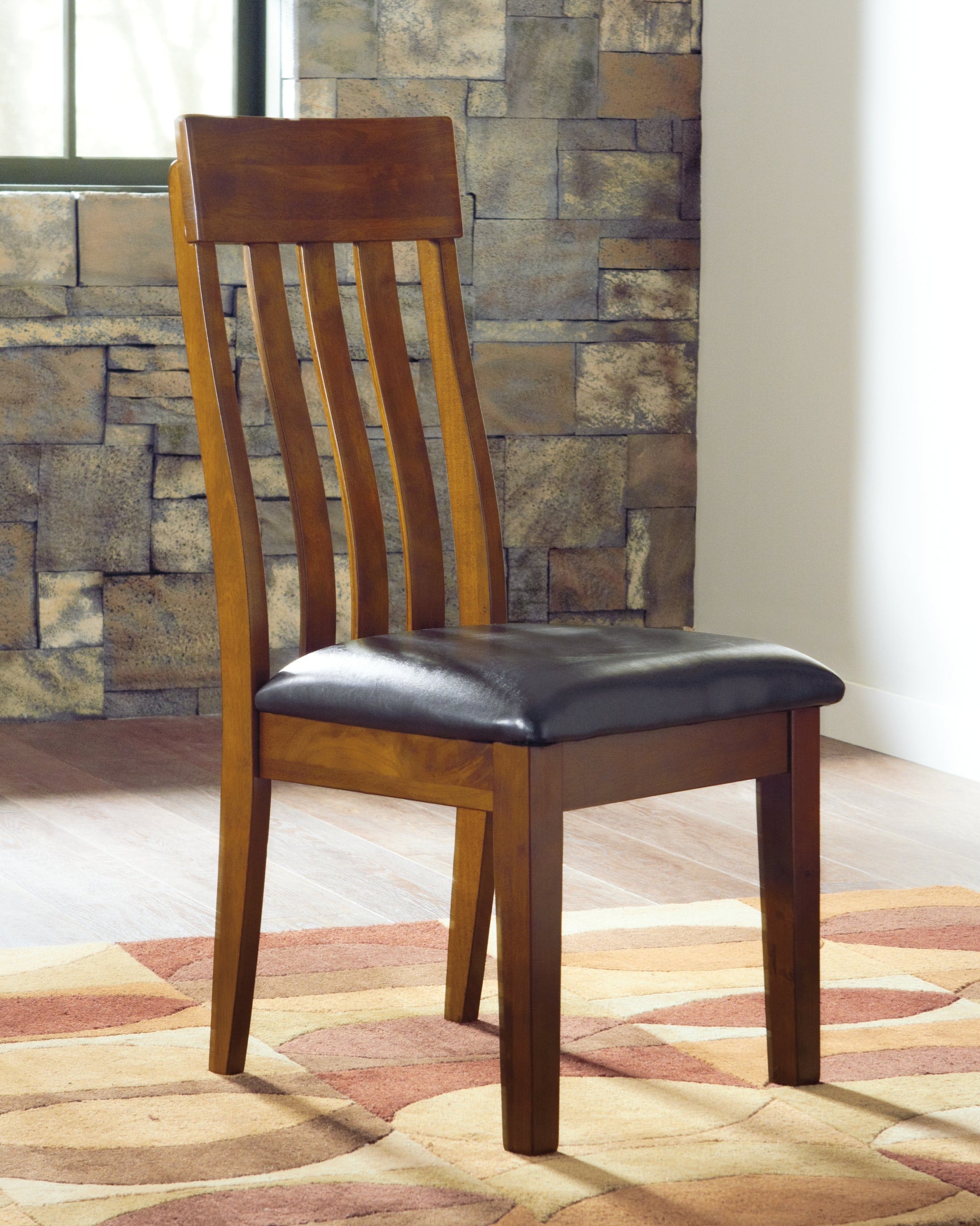 Ralene Medium Brown Dining Table with 4 Chairs - Ornate Home
