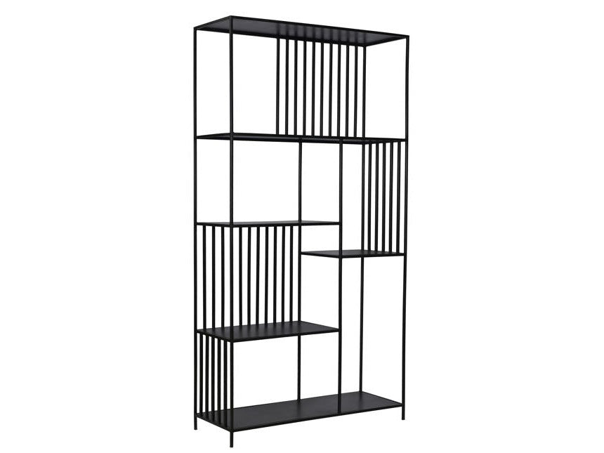 Ramar Black Bookcase - Ornate Home