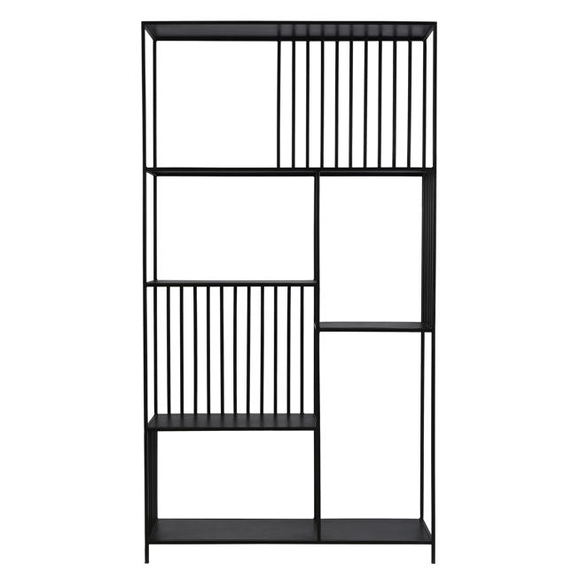 Ramar Black Bookcase - Ornate Home