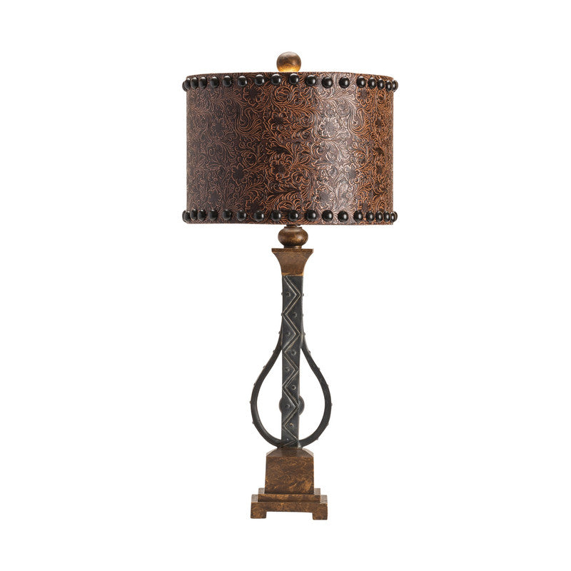 Rambler Bronze /Brown Table Lamp (Set of 2) - Ornate Home