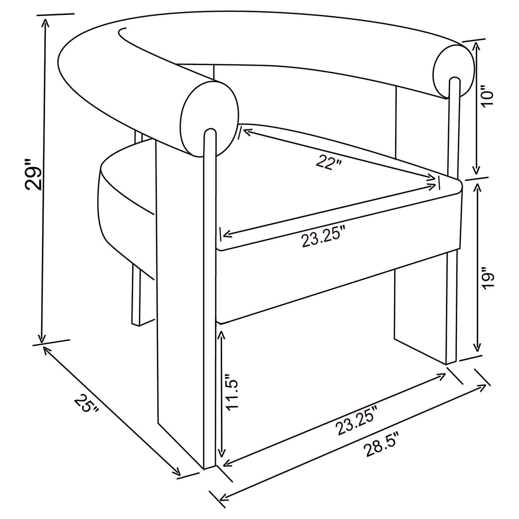 Ramona Boucle Upholstered Accent Side Chair - Ornate Home