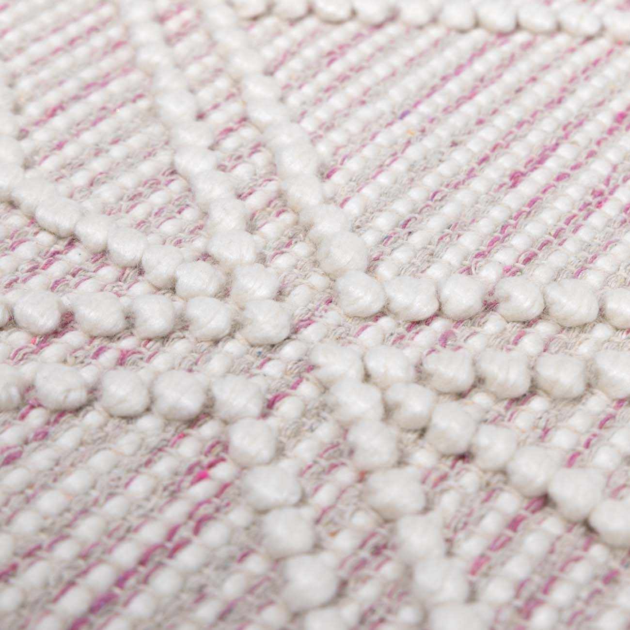Ramsbury Soft Pink Wool Rug - Clearance - Ornate Home