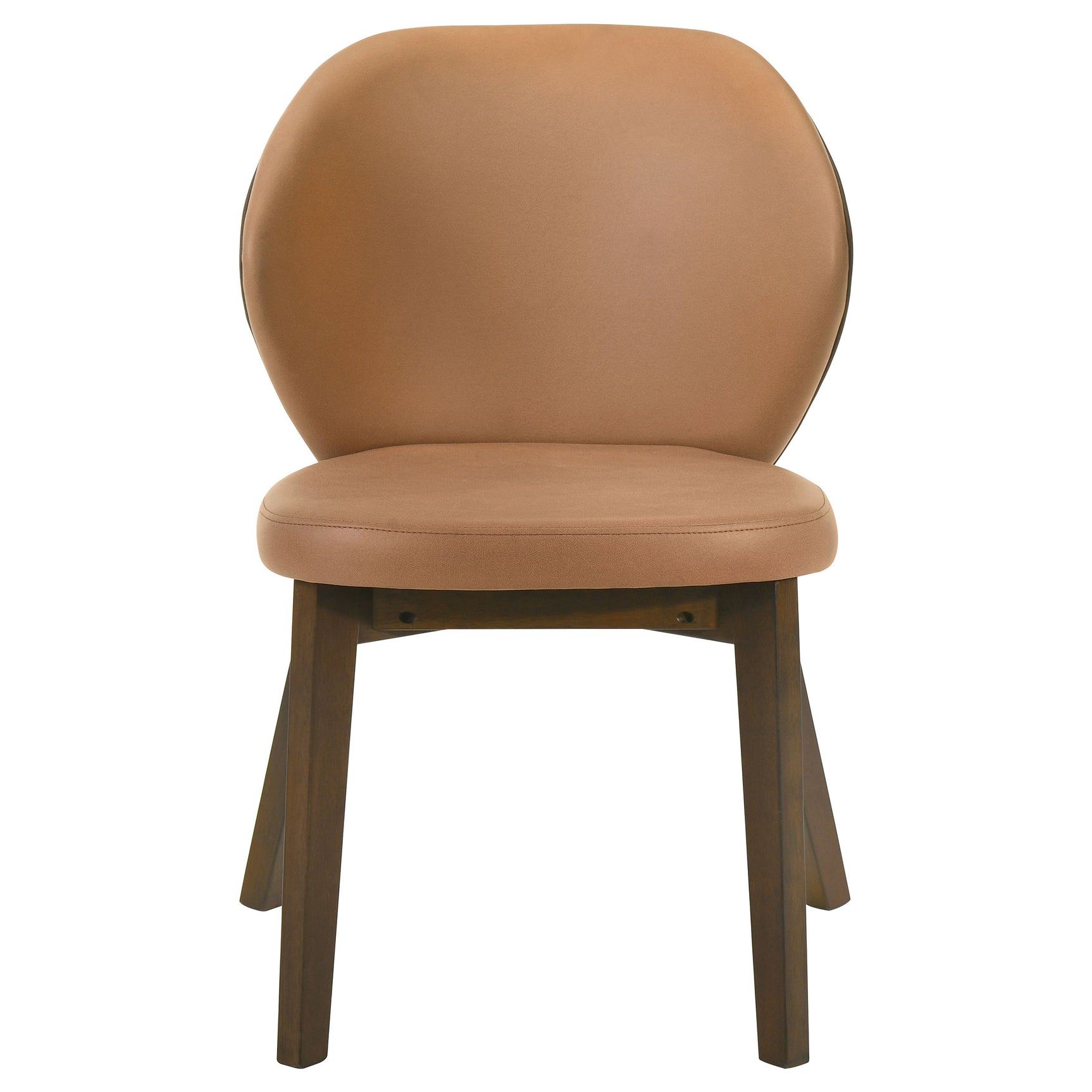 Randolph Butterscotch/Brown Dining Side Chair (Set of 2) - Ornate Home