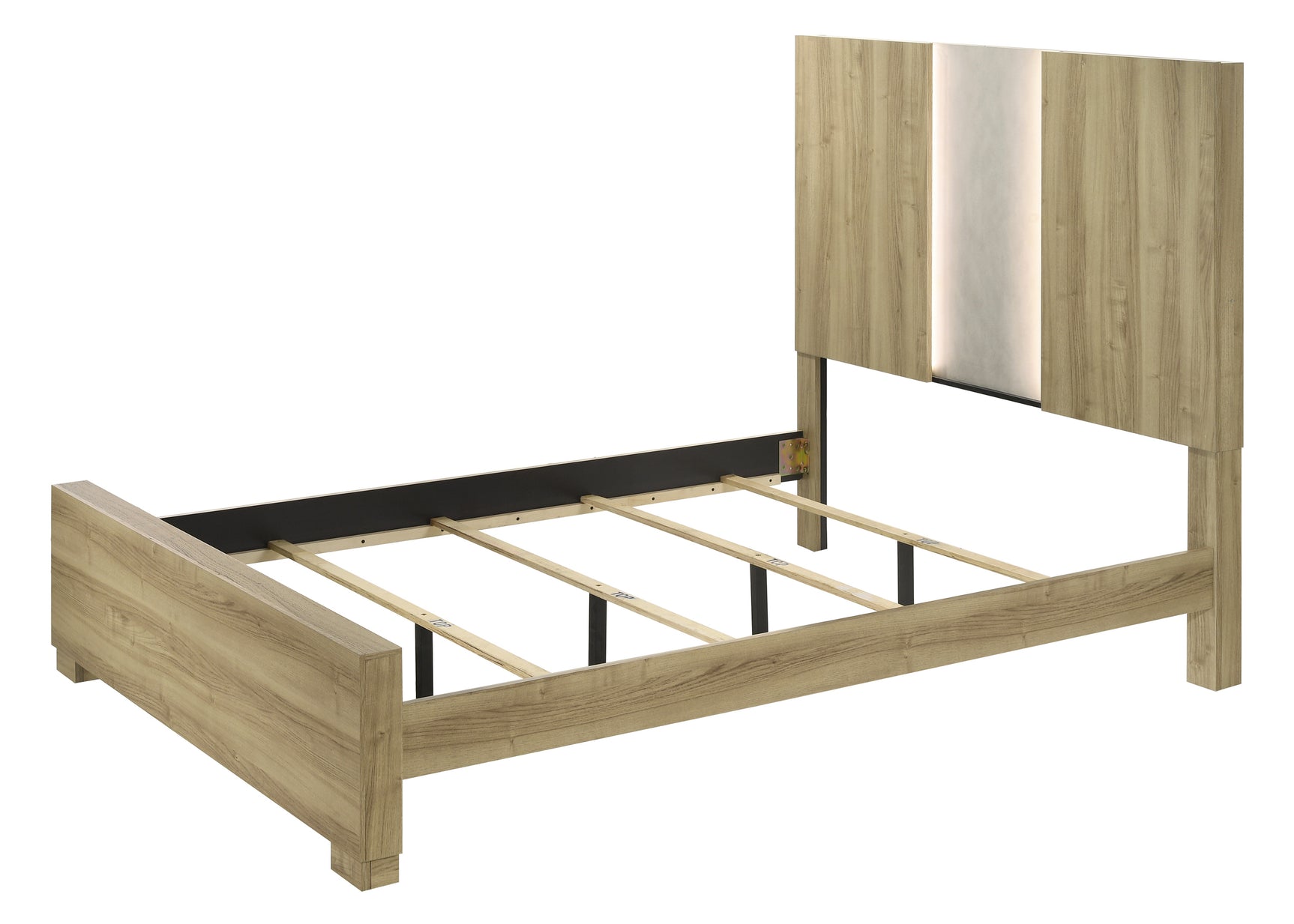 Rangley Driftwood King Panel Bed - Ornate Home
