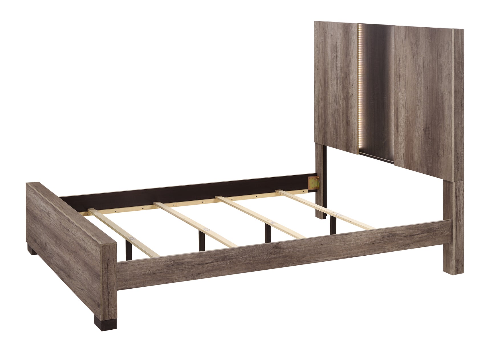 Rangley Natural Queen Panel Bed - Ornate Home