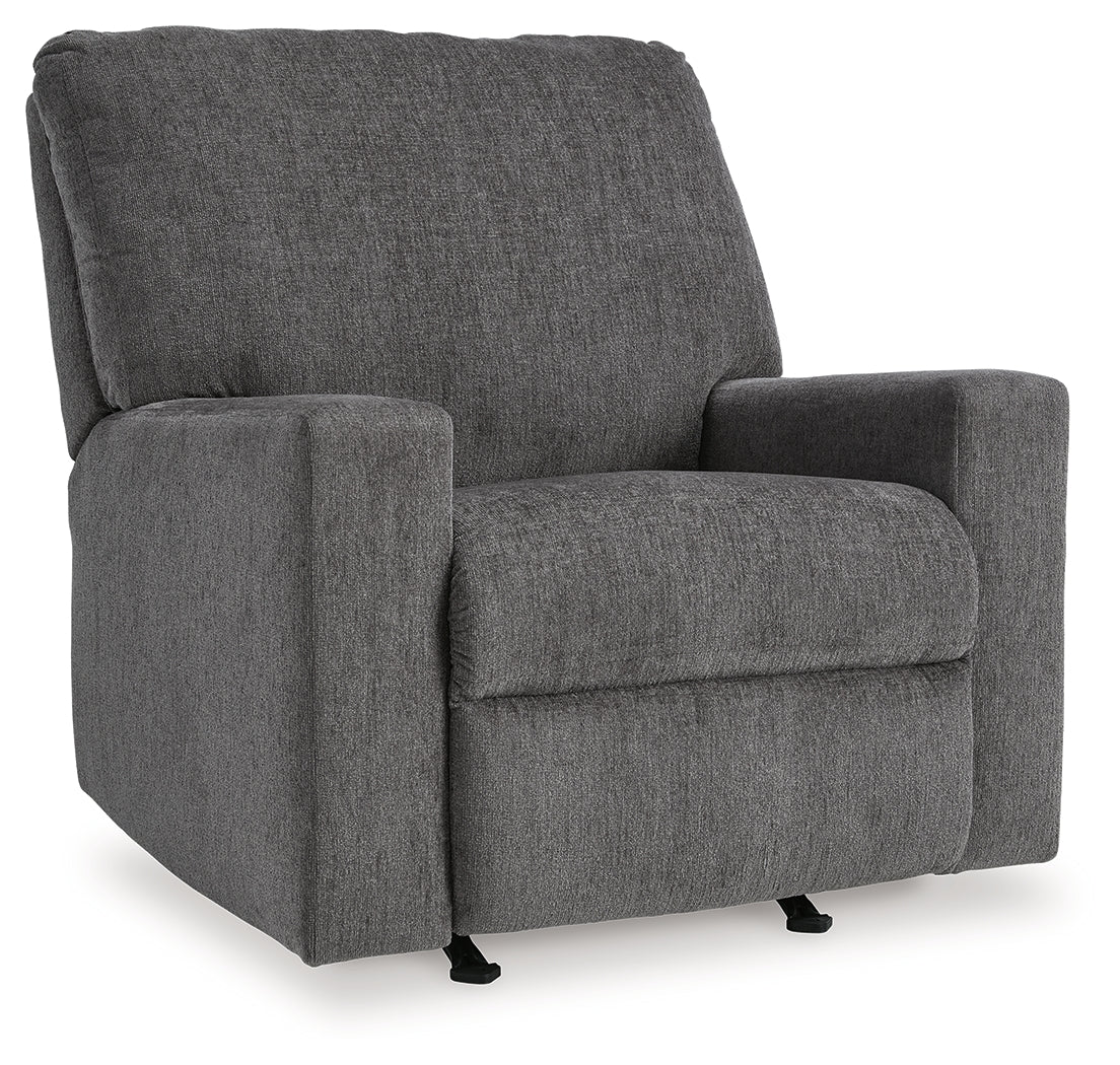 Rannis Pewter Recliner (Online Special Price) - Ornate Home
