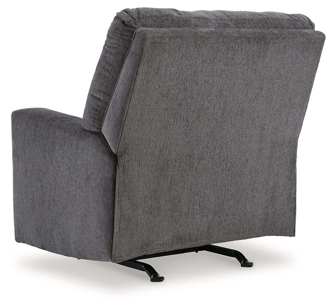 Rannis Pewter Twin Sofa Sleeper & Recliner (Online Special Price) - Ornate Home
