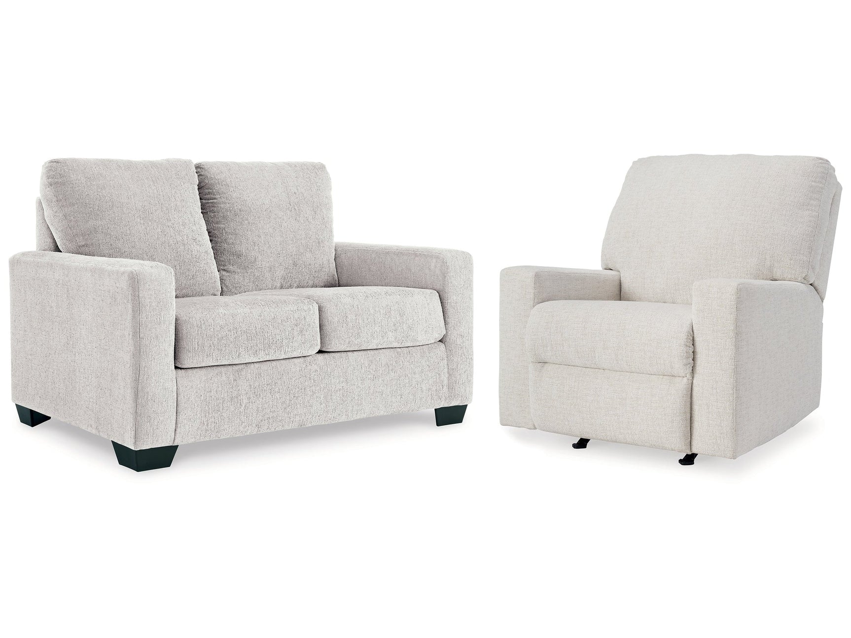 Rannis Snow Twin Sofa Sleeper & Recliner (Online Special Price) - Ornate Home