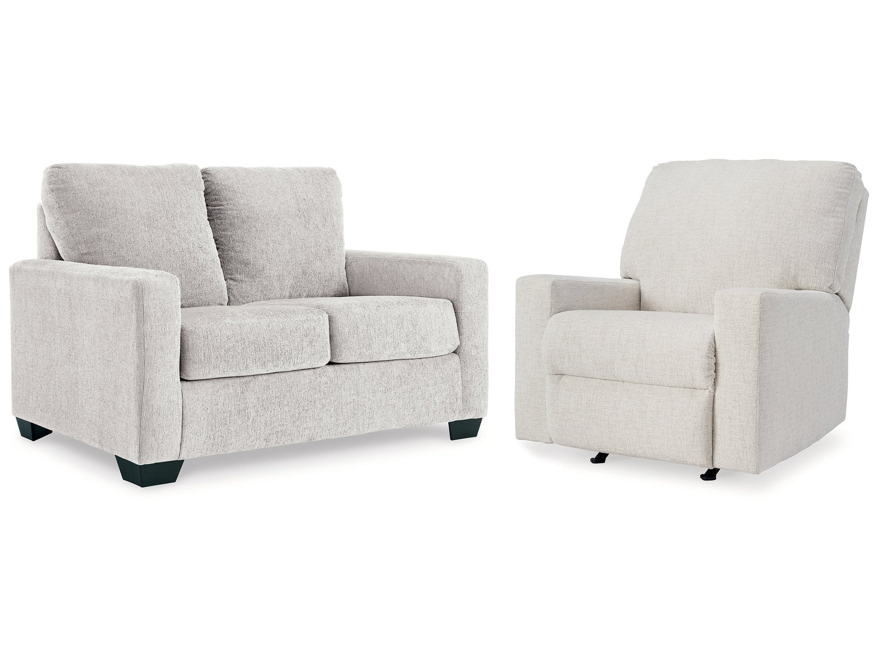 Rannis Snow Twin Sofa Sleeper & Recliner - Ornate Home