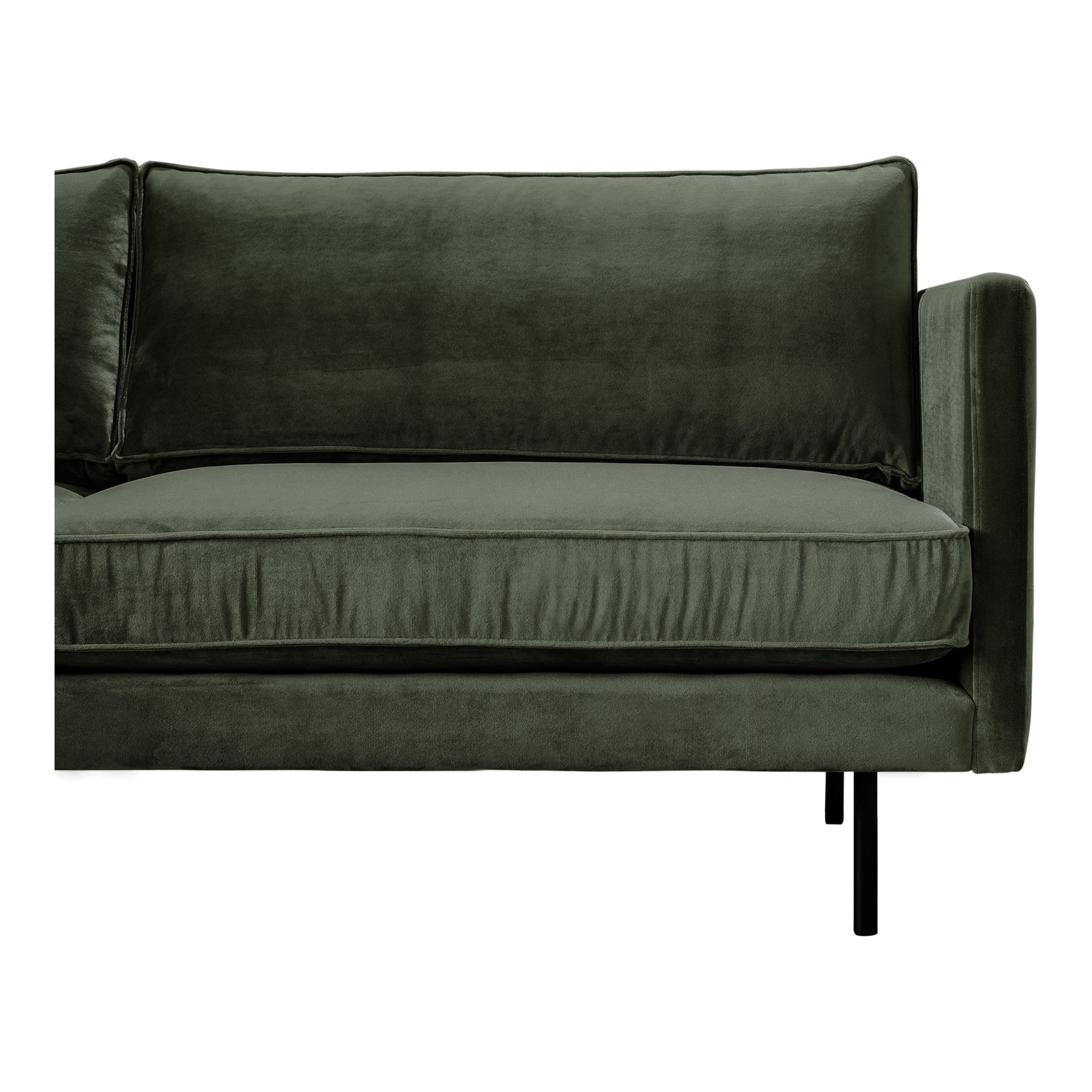 Raphael Dark Green Sofa - Ornate Home