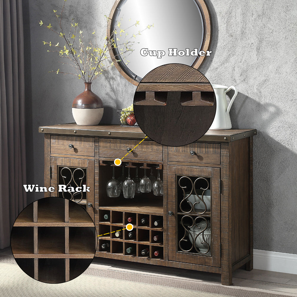 Raphaela Dining Server - Ornate Home