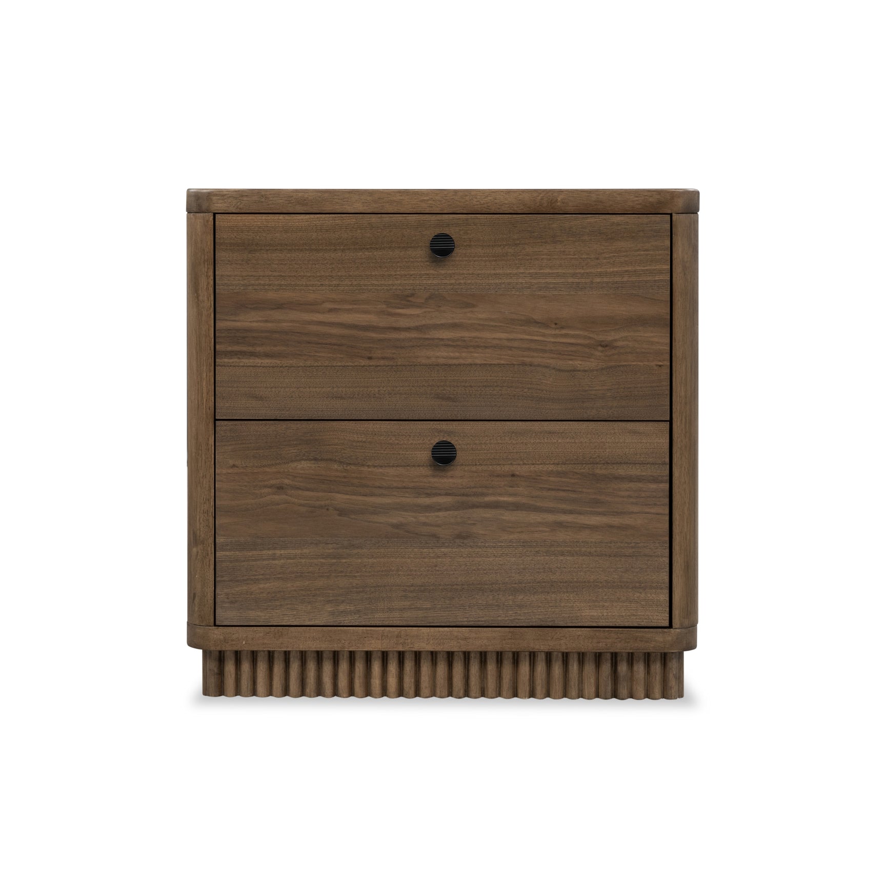 Ravelle Walnut Grove 2 Drawer Nightstand