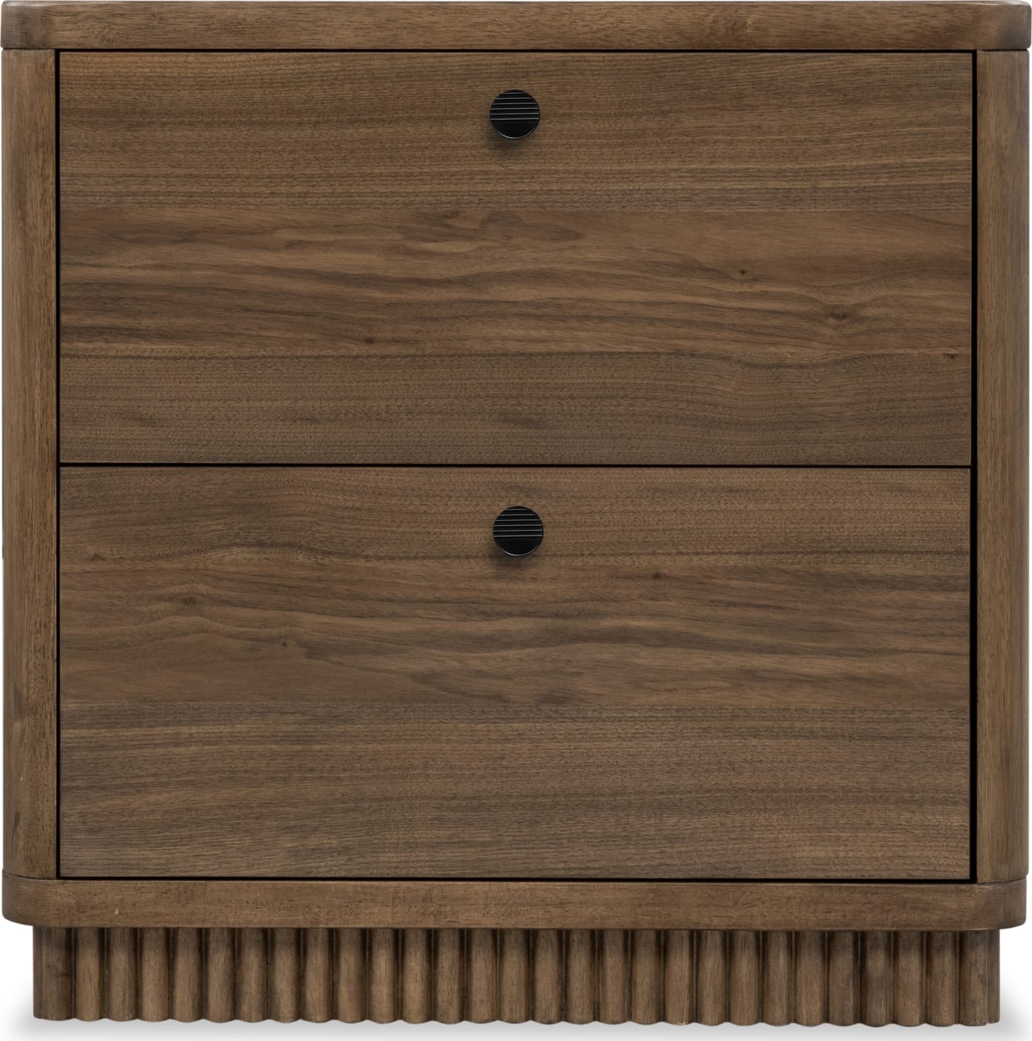 Ravelle Walnut Grove 2 Drawer Nightstand
