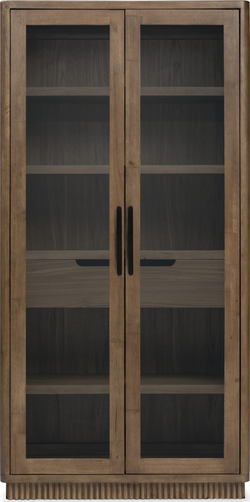 Ravelle Walnut Grove Display Cabinet