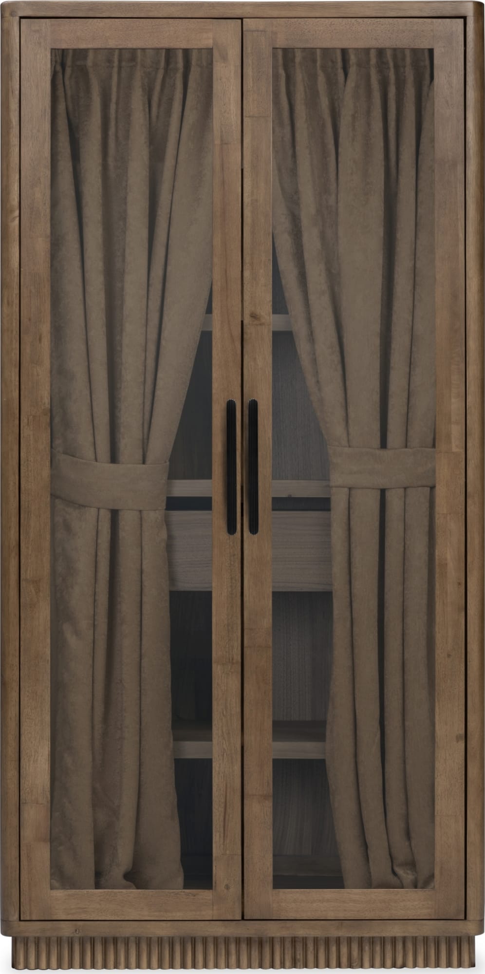Ravelle Walnut Grove Display Cabinet