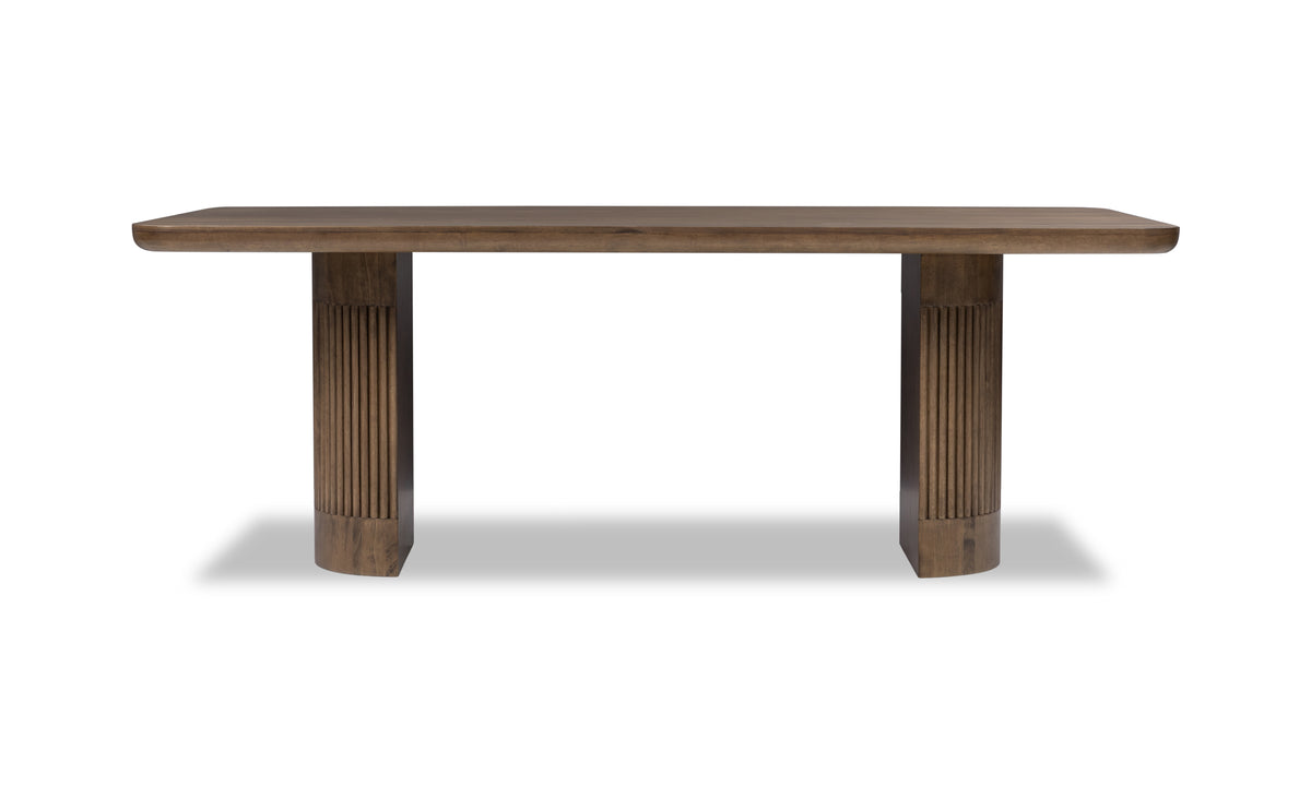 Ravelle Walnut Grove Fixed Dining Table - Ornate Home