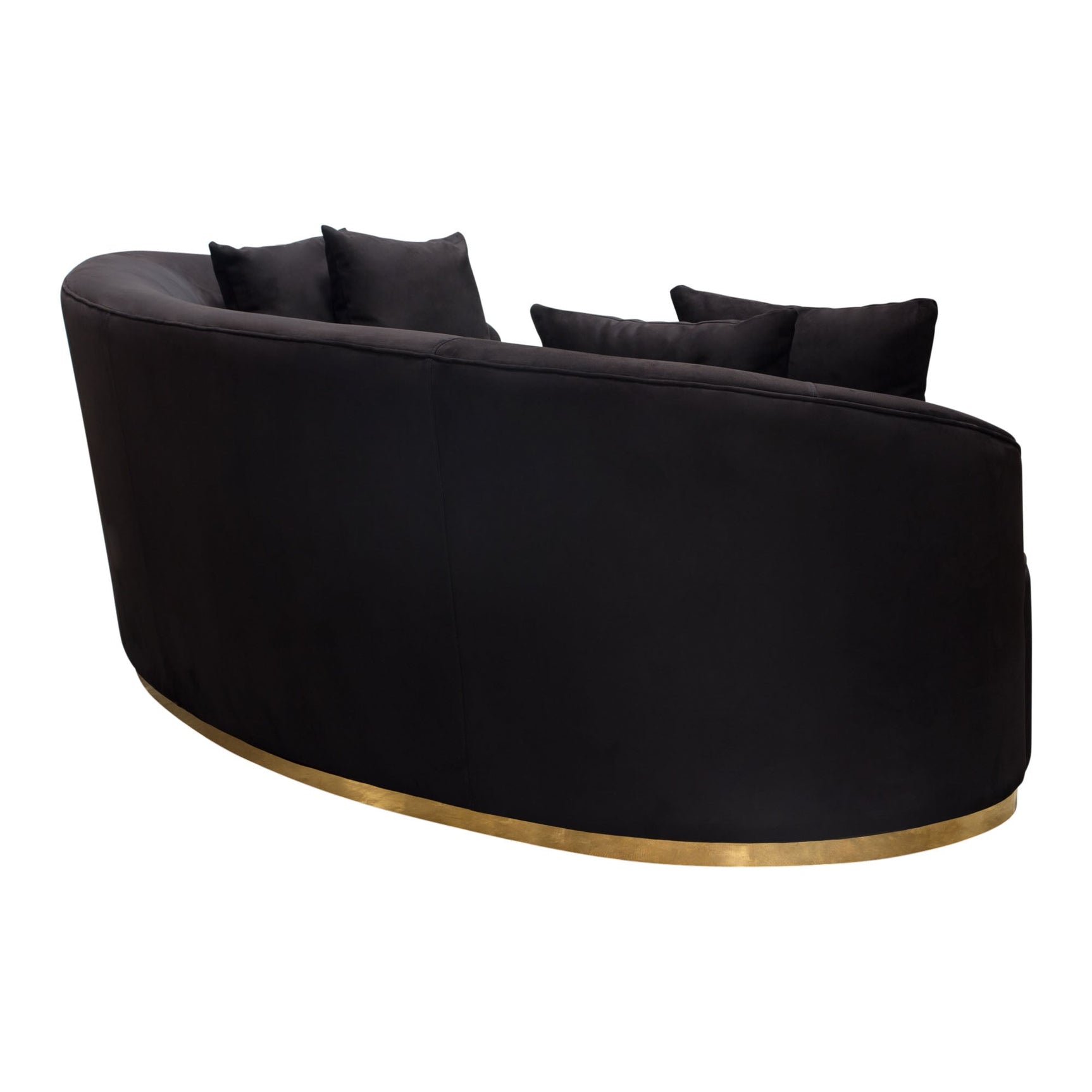 Raven Black Sofa - Ornate Home