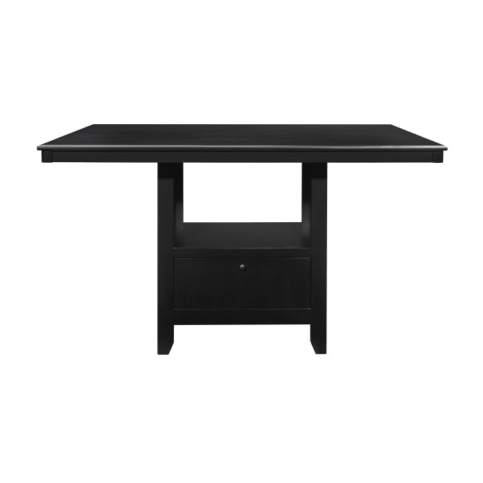 Raven Charcoal Gray Counter Height Table - Ornate Home