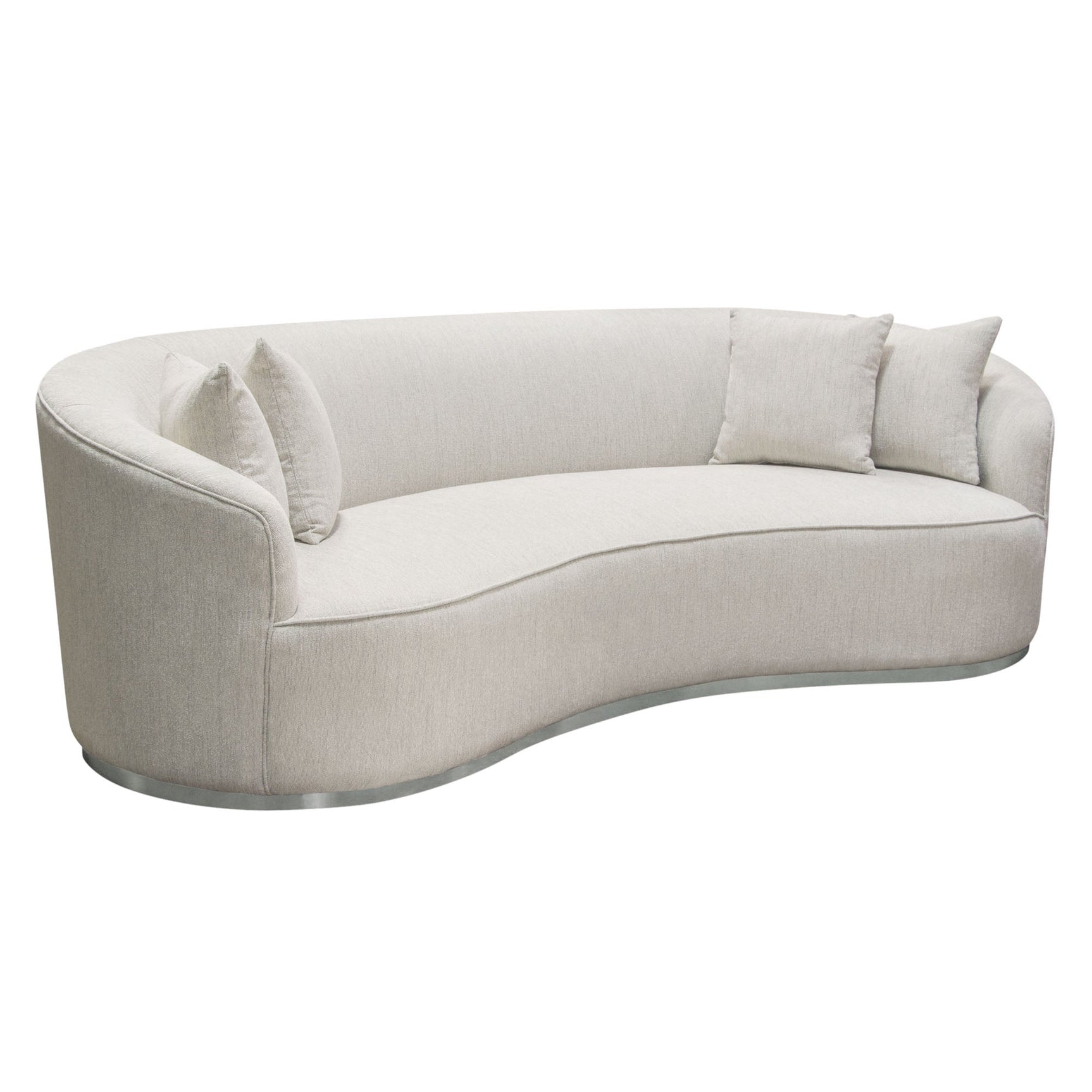 Raven Cream Sofa - Ornate Home
