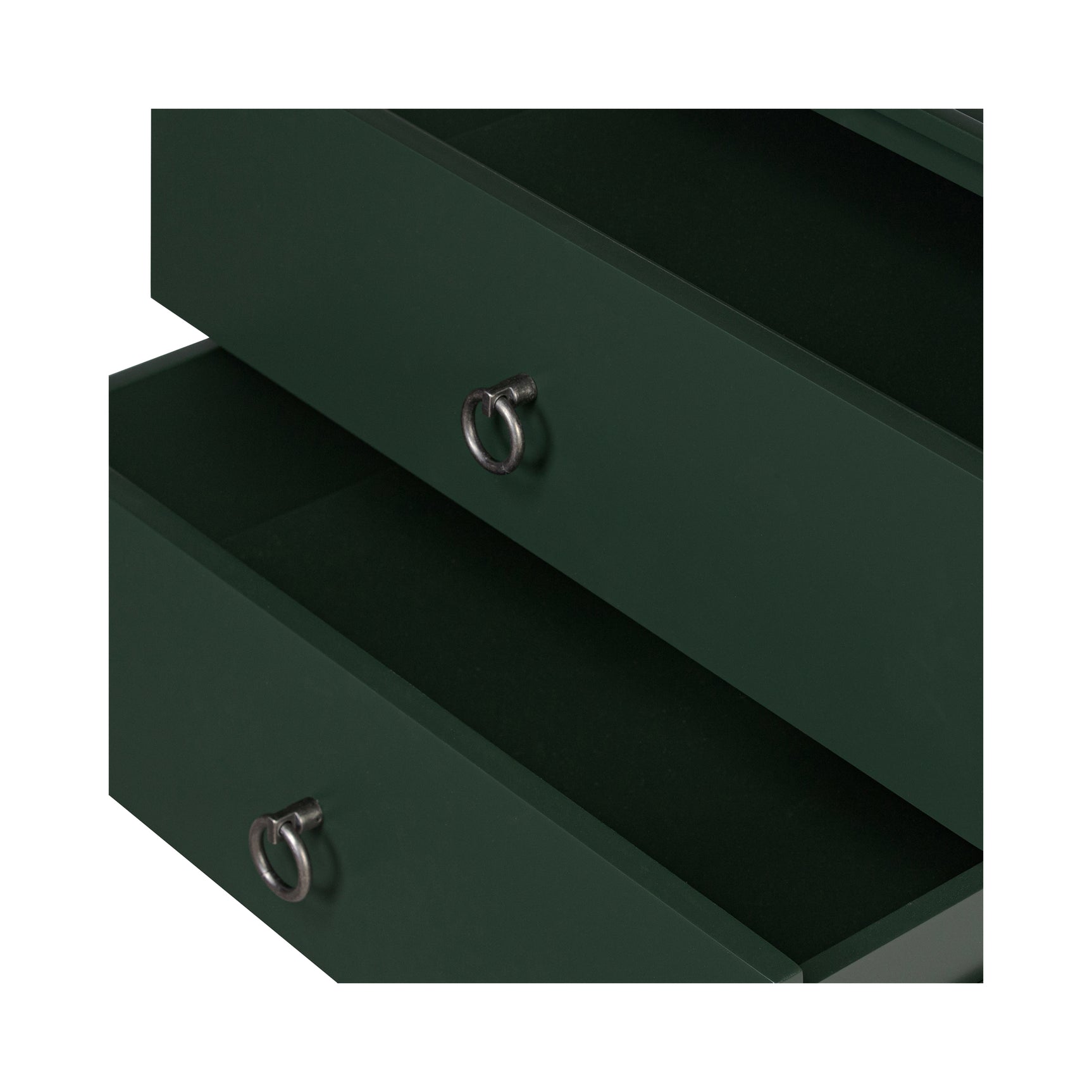 Reagan Deep Green Nightstand - Ornate Home