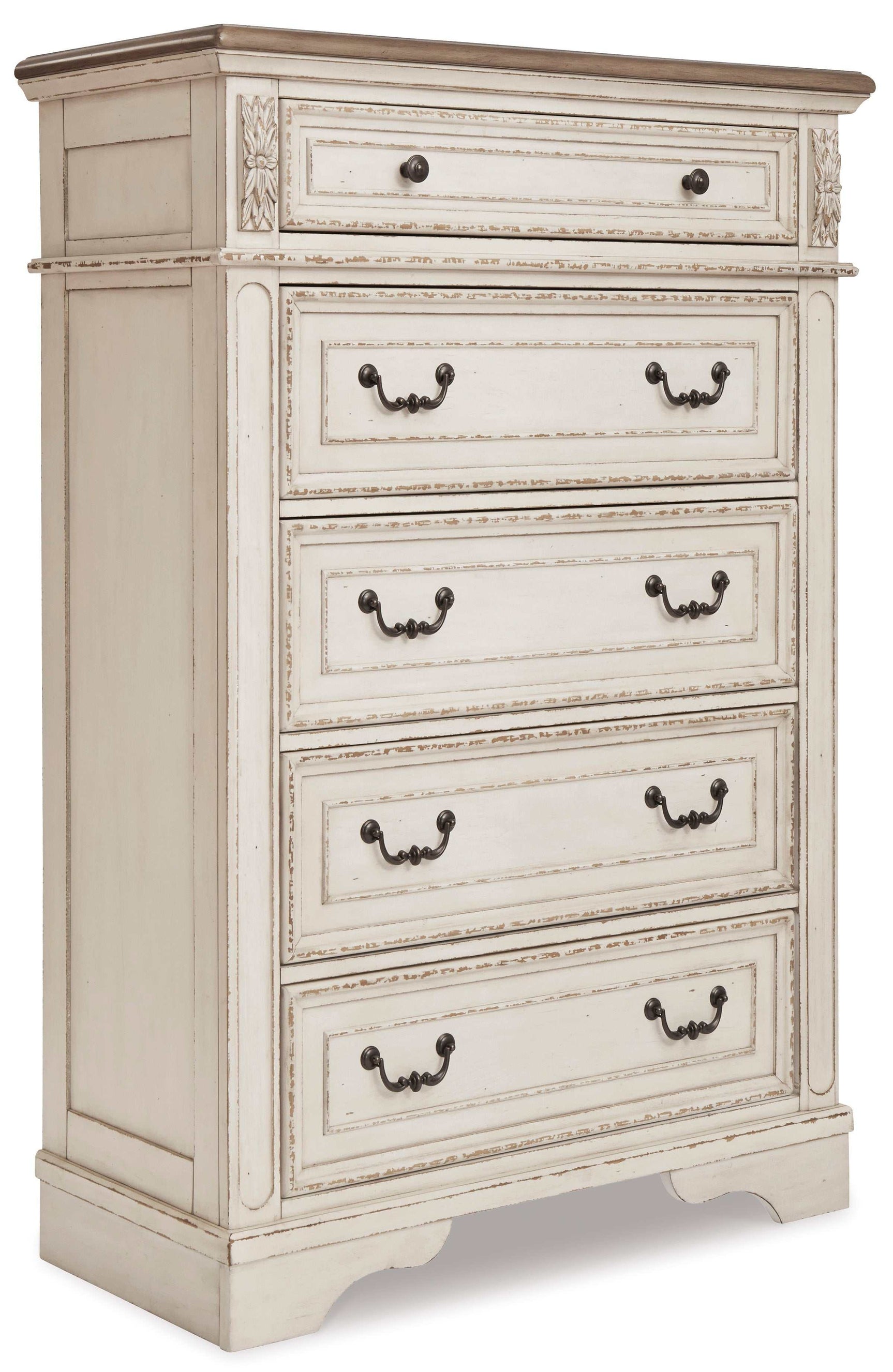 Realyn California King Sleigh Bedroom Set / 5pc (Online Special Price) - Ornate Home
