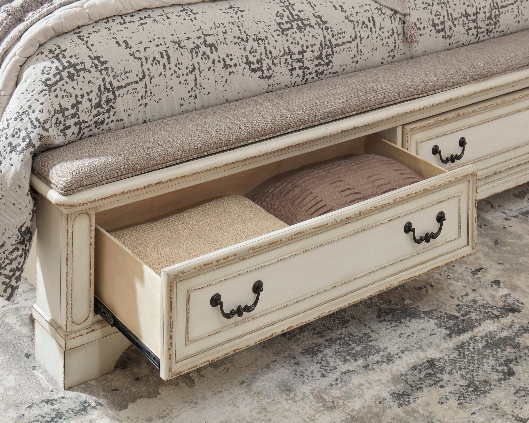 Realyn California King Upholstered Bed - Ornate Home