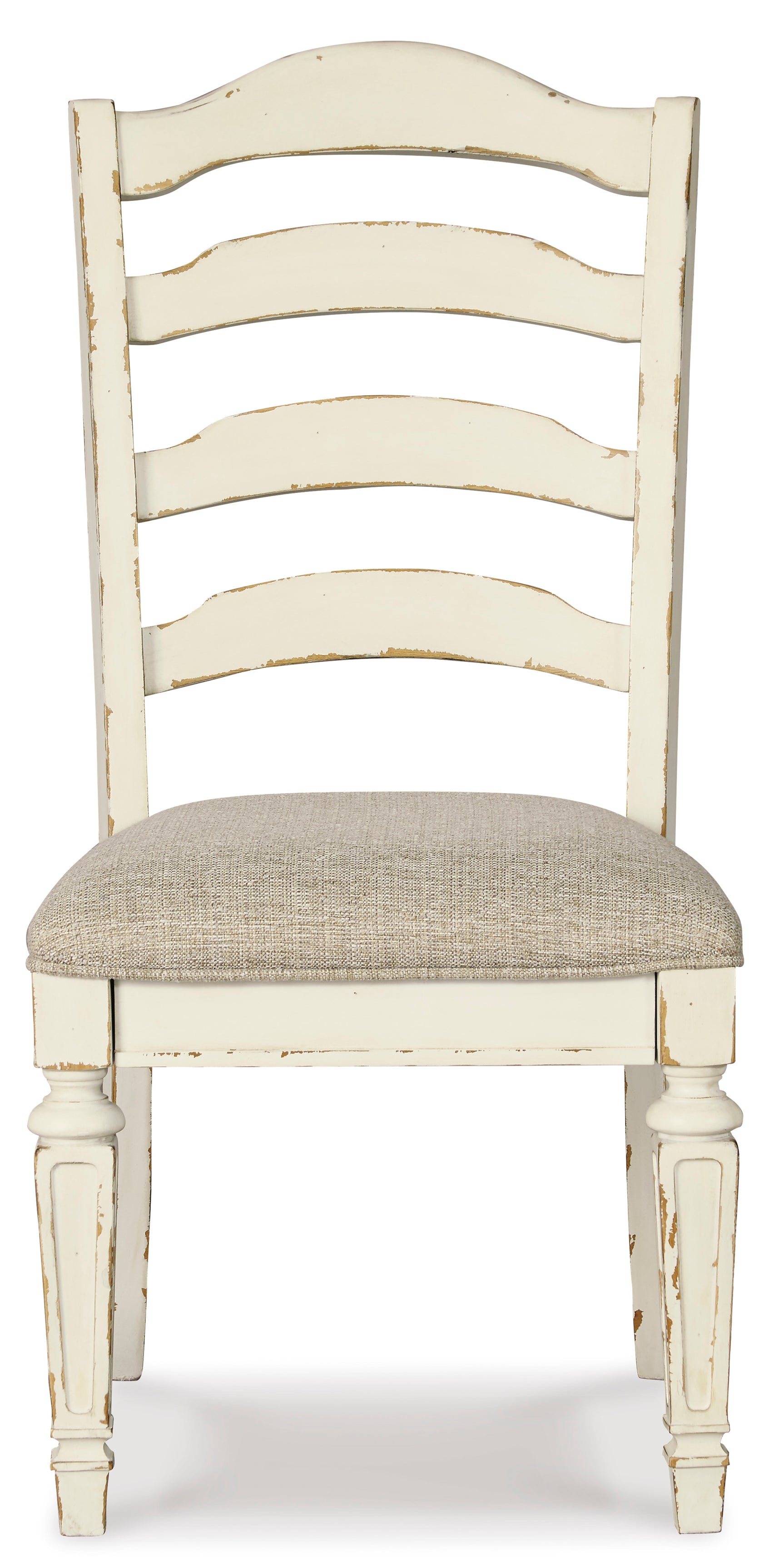 Realyn Chipped White Dining Chair (Set of 2) (Online Special Price) - Ornate Home