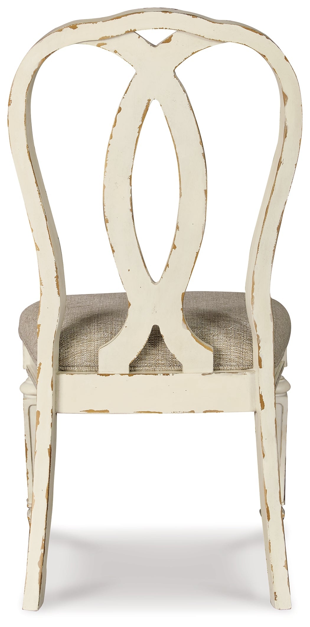 Realyn Chipped White Dining Table and 8 Chairs (Online Special Price) - Ornate Home