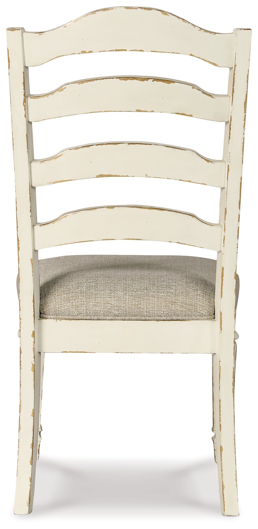 Realyn Chipped White Extension Dining Table and 6 Chairs (Online Special Price) - Ornate Home