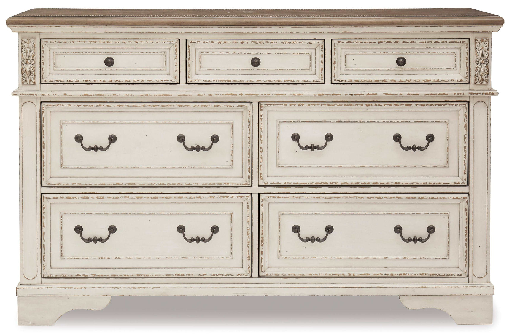 Realyn Queen Sleigh Bedroom Set / 5pc - Ornate Home