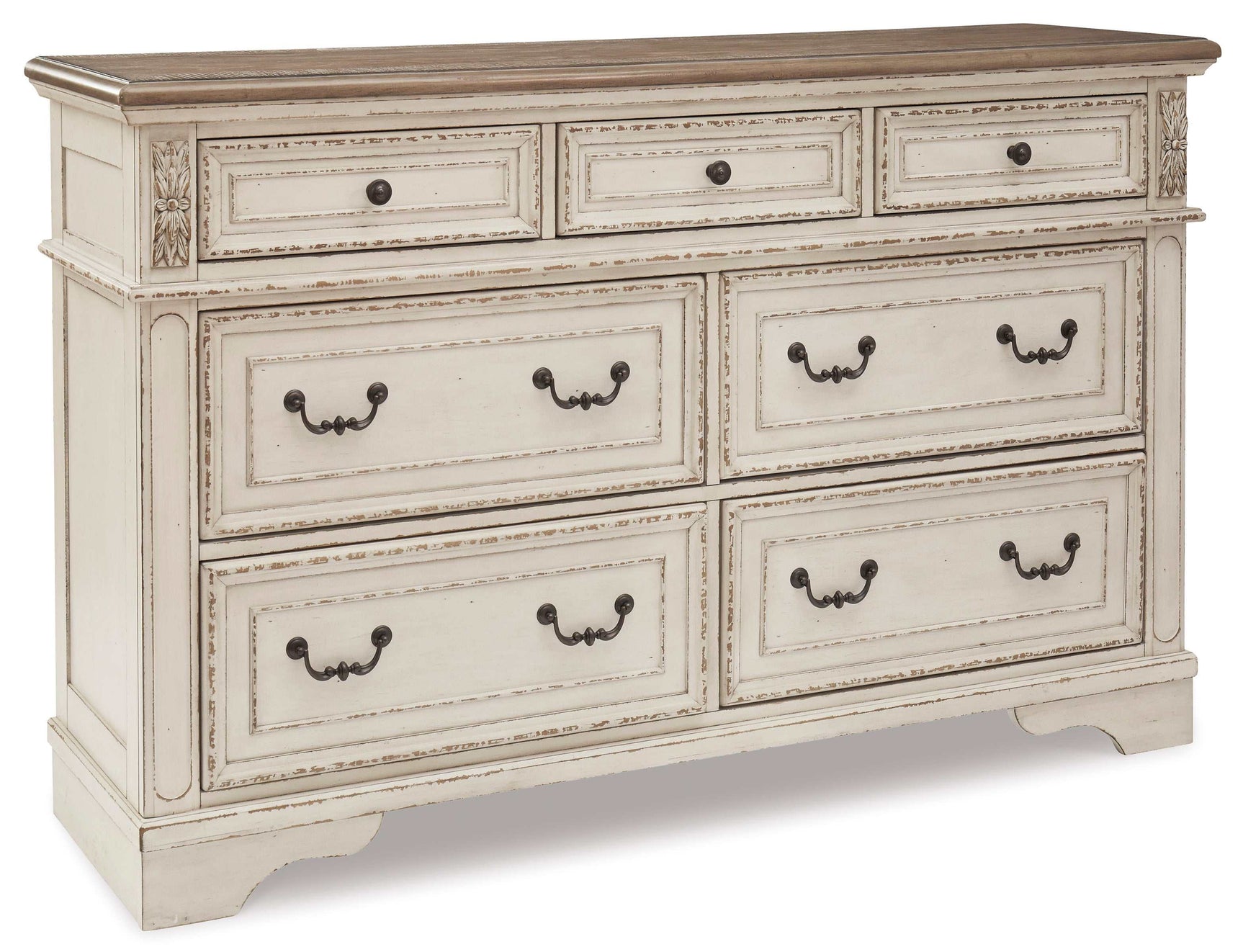 Realyn Queen Sleigh Bedroom Set / 5pc - Ornate Home